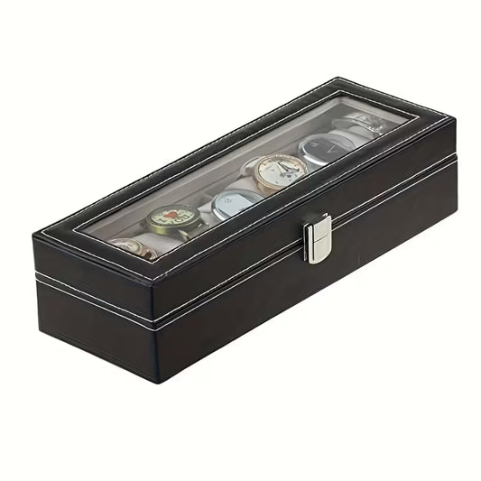 6-Slot Watch Display Box