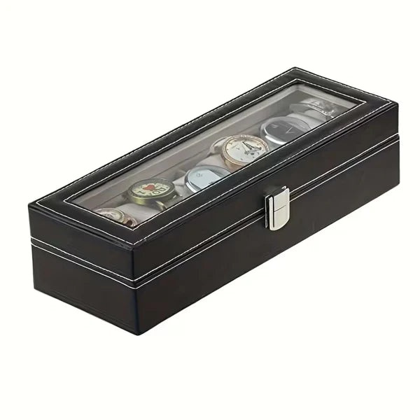 Premium 6-Slot Watch Organizer
