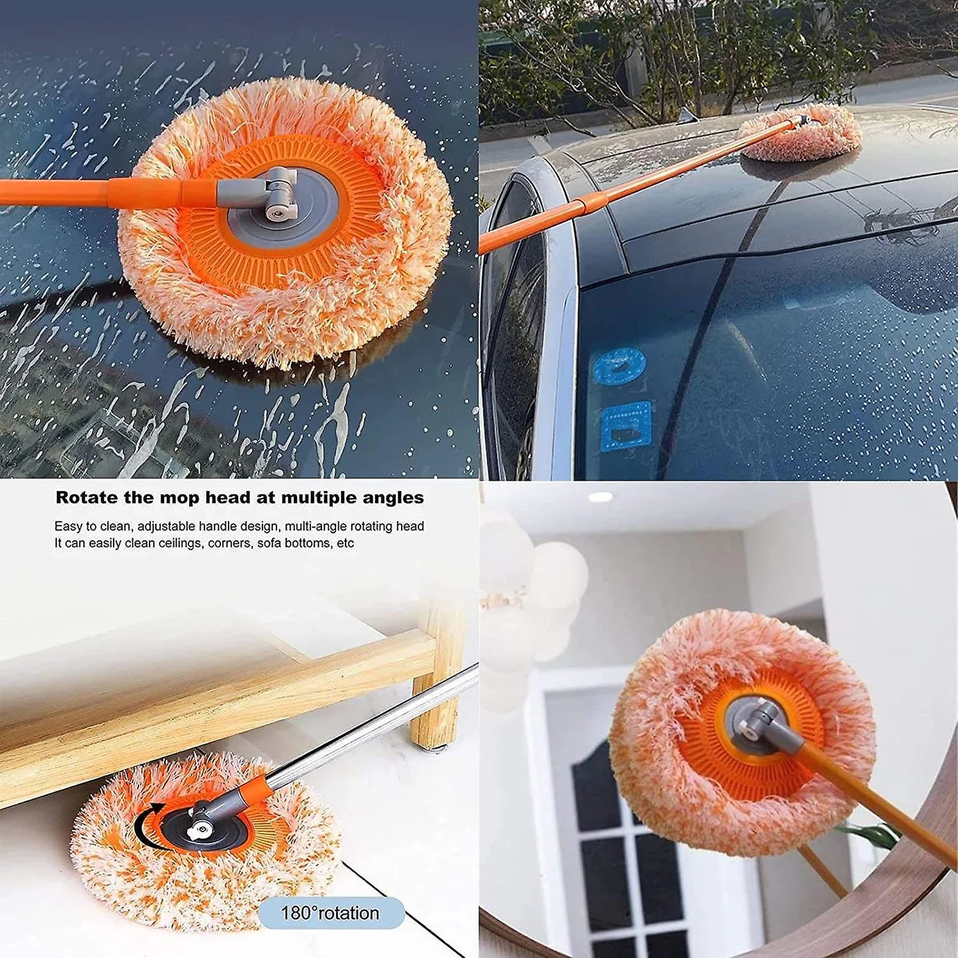 Long Handle Sun Flower Mop
