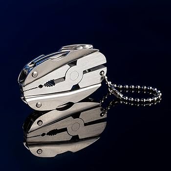 Multifunctional Stainless Steel Key Chain Pliers
