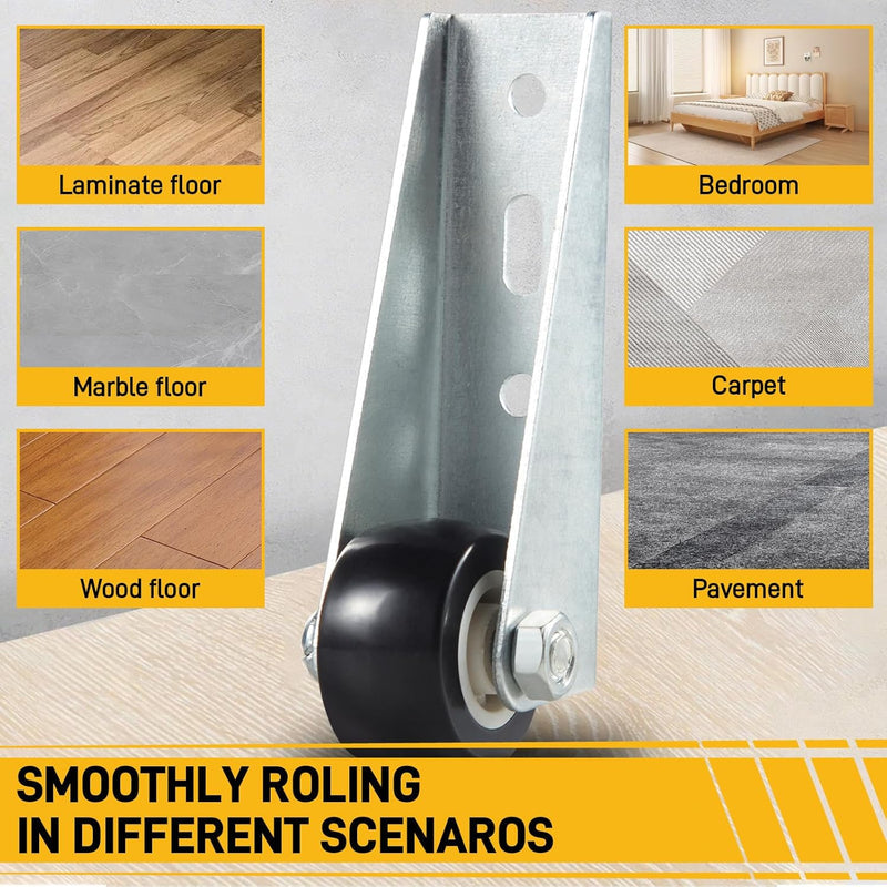 Multi-Purpose Heavy Duty Guide Wheel – For Doors, Furniture & Heavy Load Moving