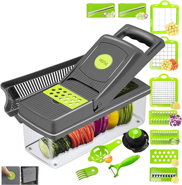 16 in 1 Multifunctional Vegetable Chopper Slicer