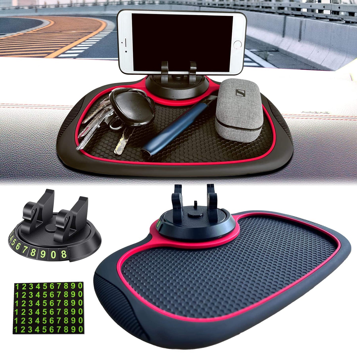 π₯ Multifunction Car Anti-Slip Mat Auto Phone Holder