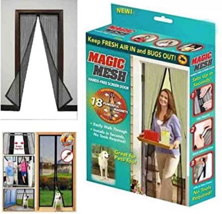 Magic Mesh Magnetic Screen Door