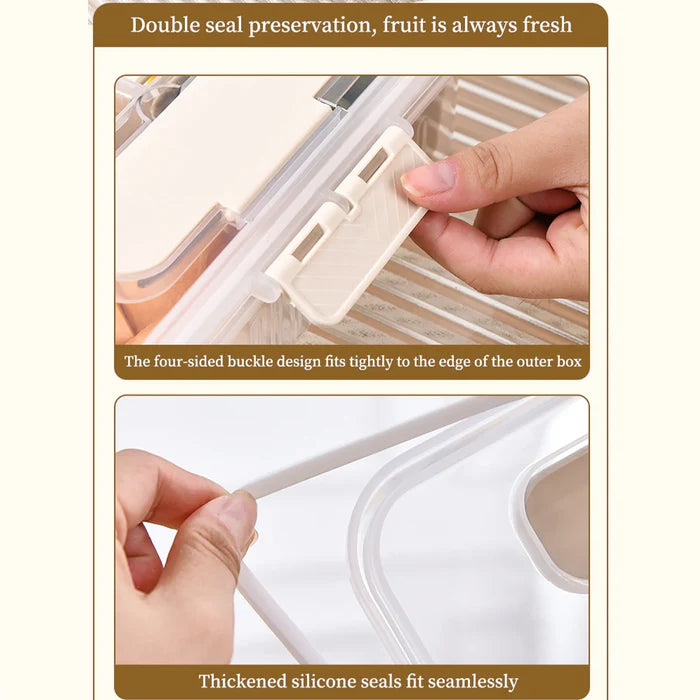 Air Tight 8 Grid Storage Box