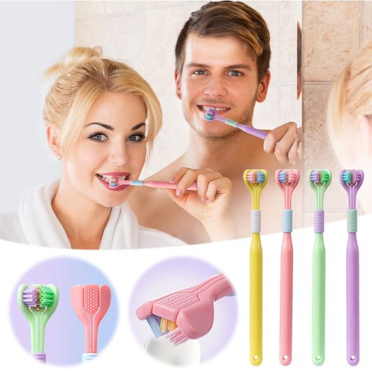 3 Sided Tooth Brush