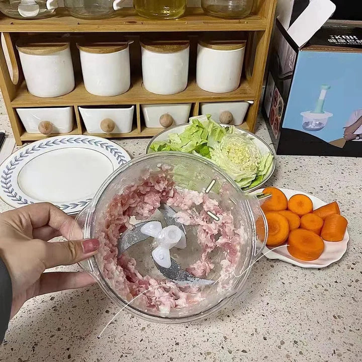 Multifunctional Hand Press Chopper