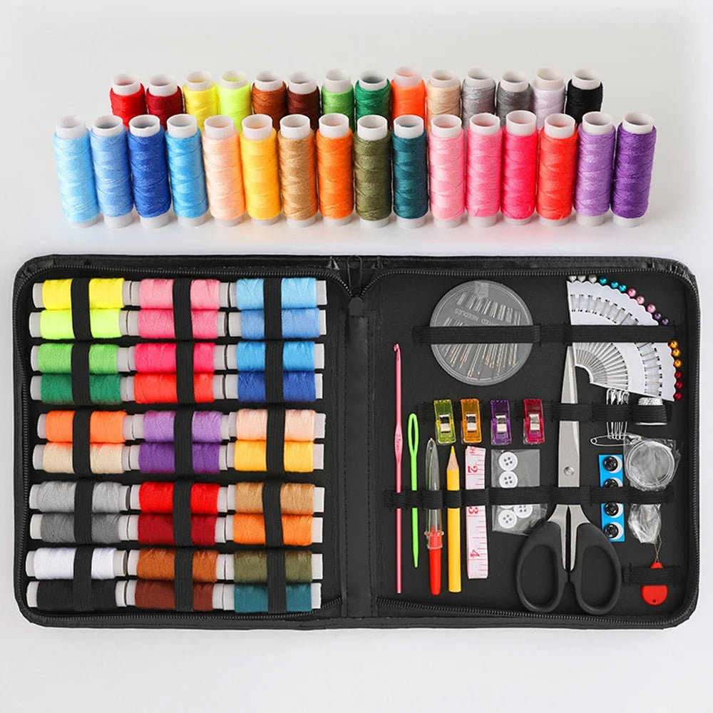 93 PCs Home Travel & Sewing Kit