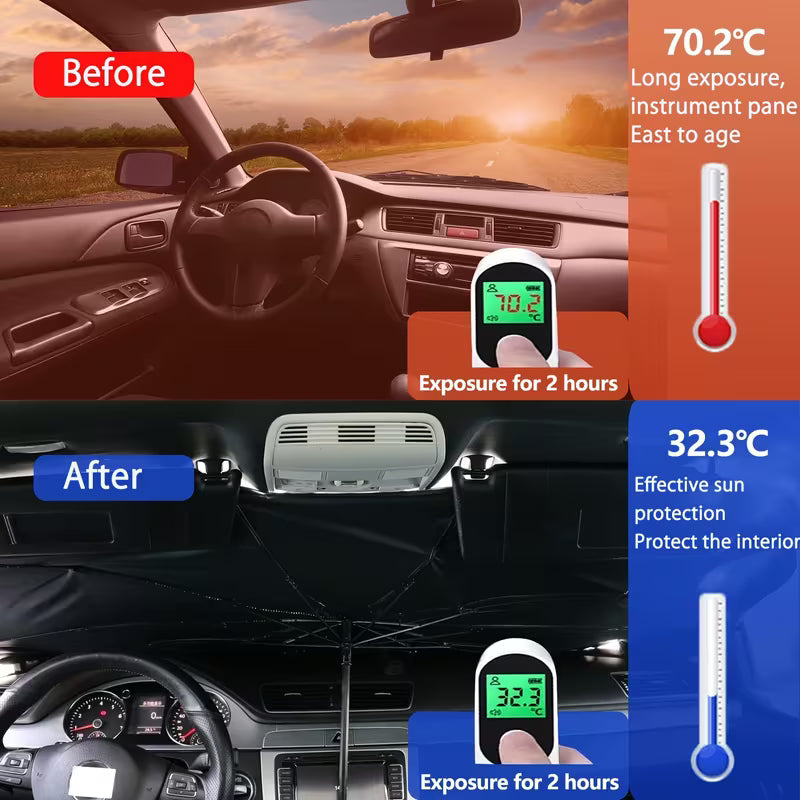 Car Sun Shade Umbrella