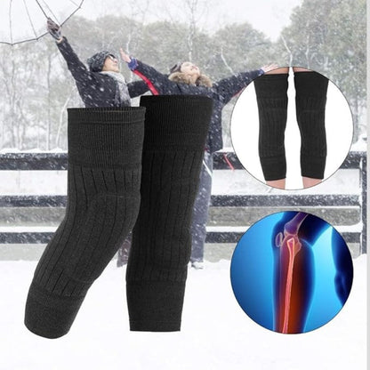 Knee Warmer - Woolen Blend Thermal Leg Warmers