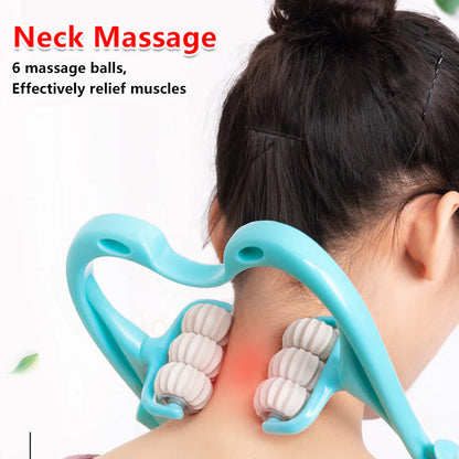 6 Wheel Neck Massager Roller