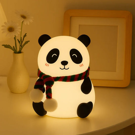 Cute Silicone Panda Lamp