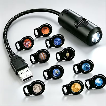 USB Planet Projection Lamp Starry Sky Night Light