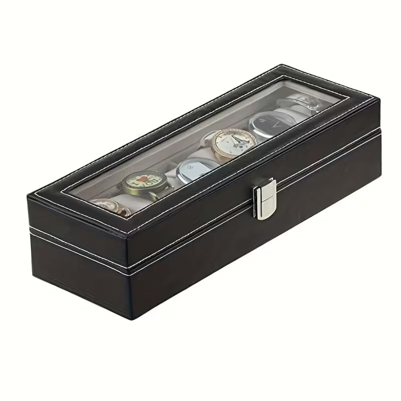 6-Slot Watch Display Box