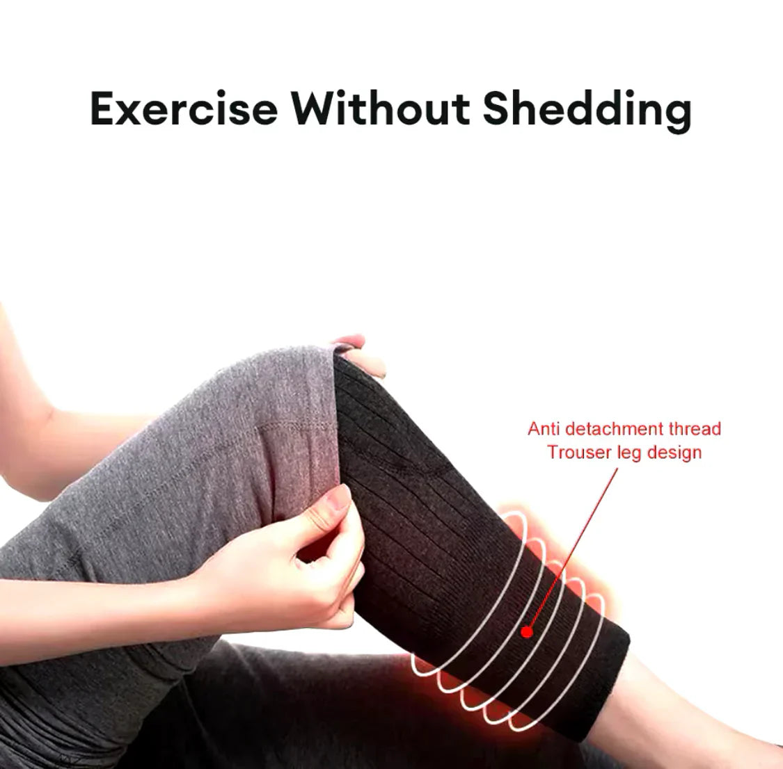 Knee Warmer - Woolen Blend Thermal Leg Warmers