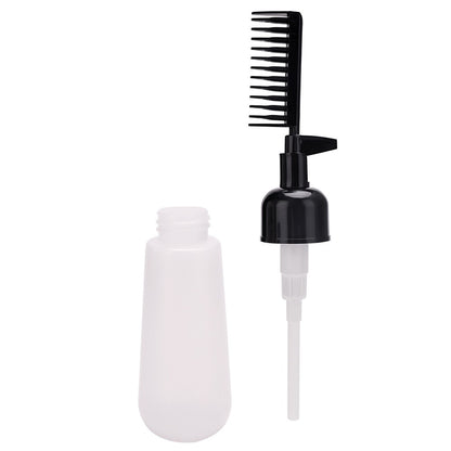 Premium Root Hair Dye Applicator Comb Bottle