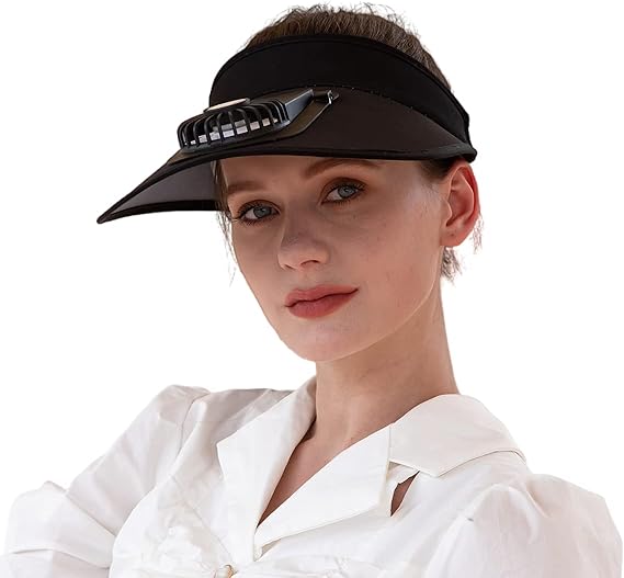 Men Women Solar Powered Fan cap