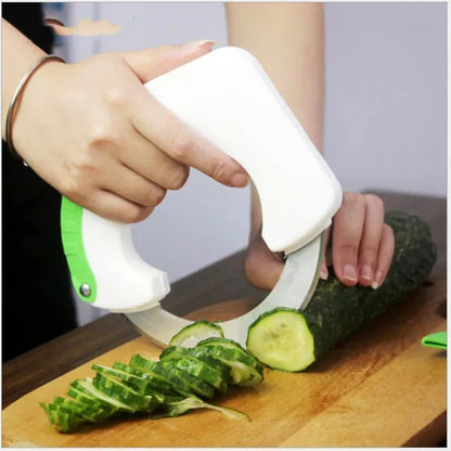 BOLO ROLLING KNIFE Vegetable Cutter Slicer 360