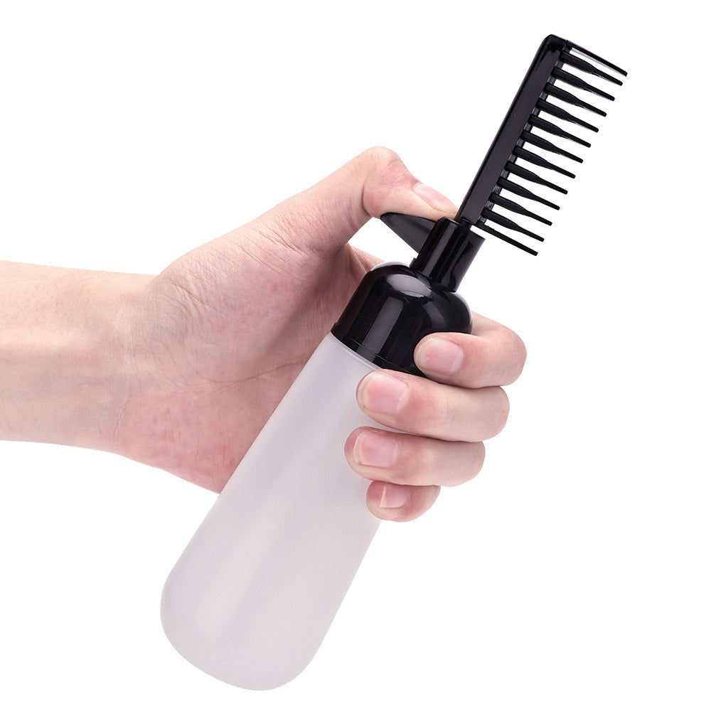 Premium Root Hair Dye Applicator Comb Bottle
