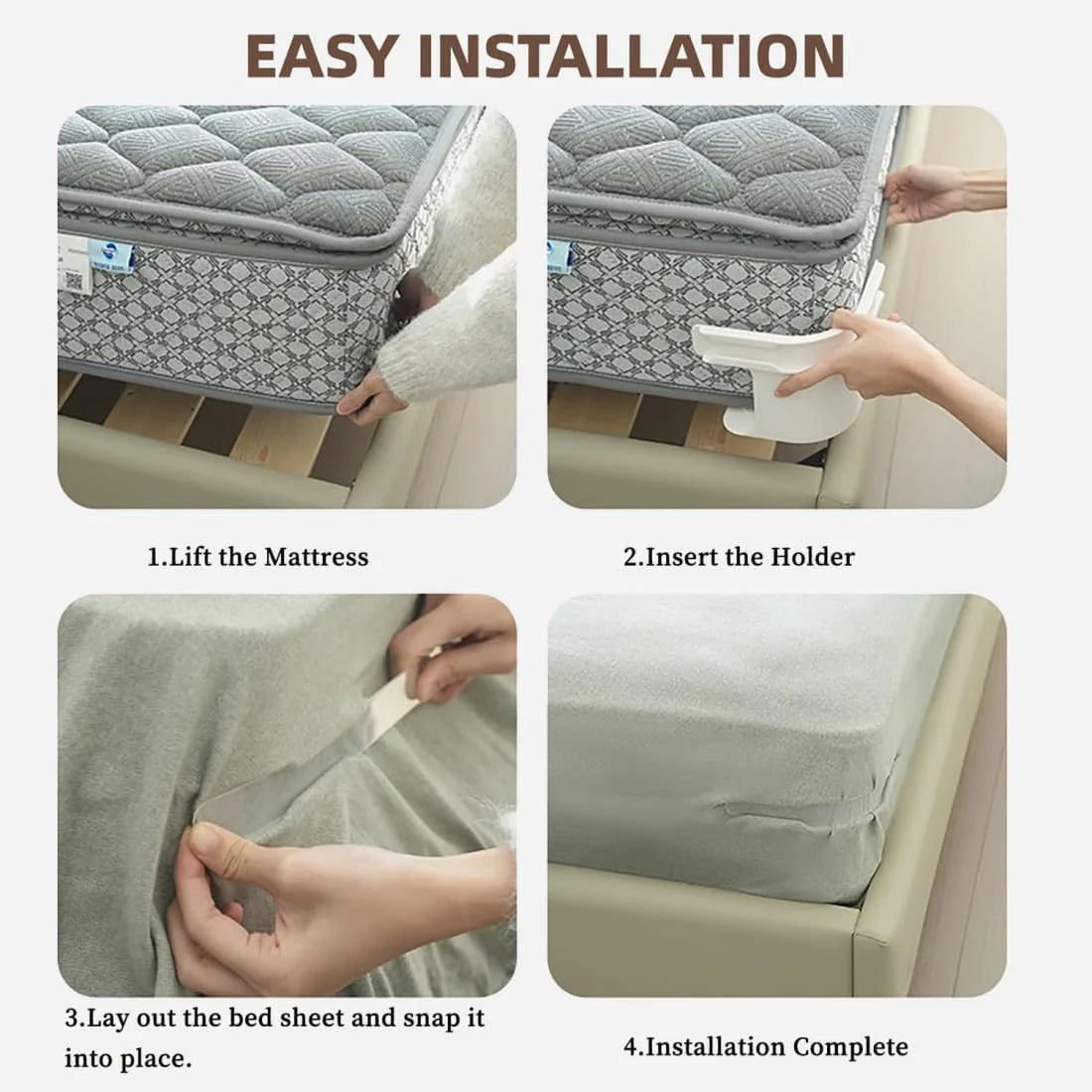 Heavy Duty Bed Sheet Grippers