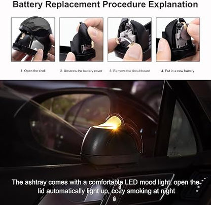 Portable Ash Tray for Car