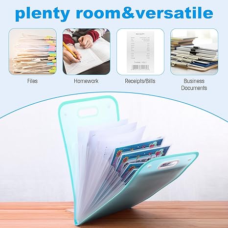 13 Pockets File Organizer