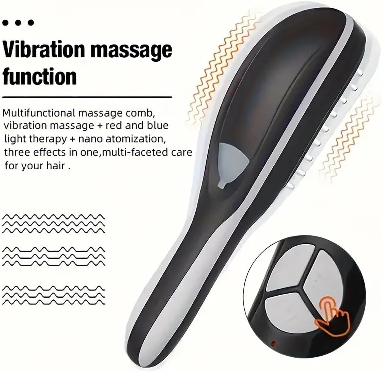 3 in 1 Electric Scalp Massage Brush
