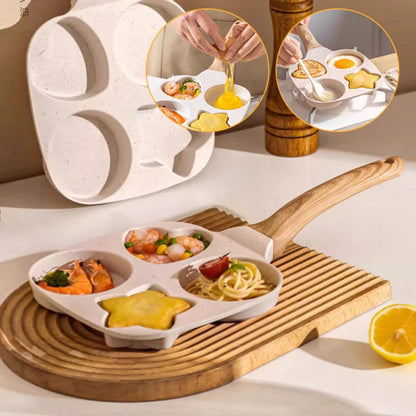 Star And Heart Fry Pan