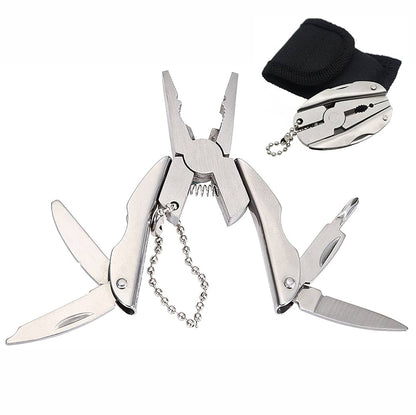 Multifunctional Stainless Steel Key Chain Pliers
