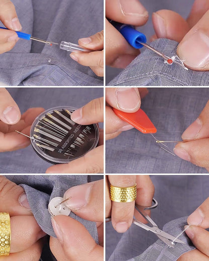 93 PCs Home Travel & Sewing Kit