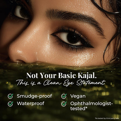 Retractable 2-in-1 Herbal Eyeliner + Kajal