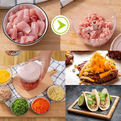 Multifunctional Hand Press Chopper