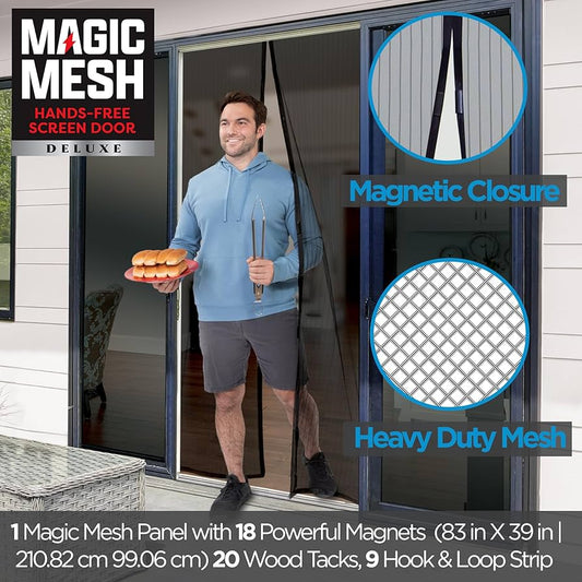 Magic Mesh Magnetic Screen Door