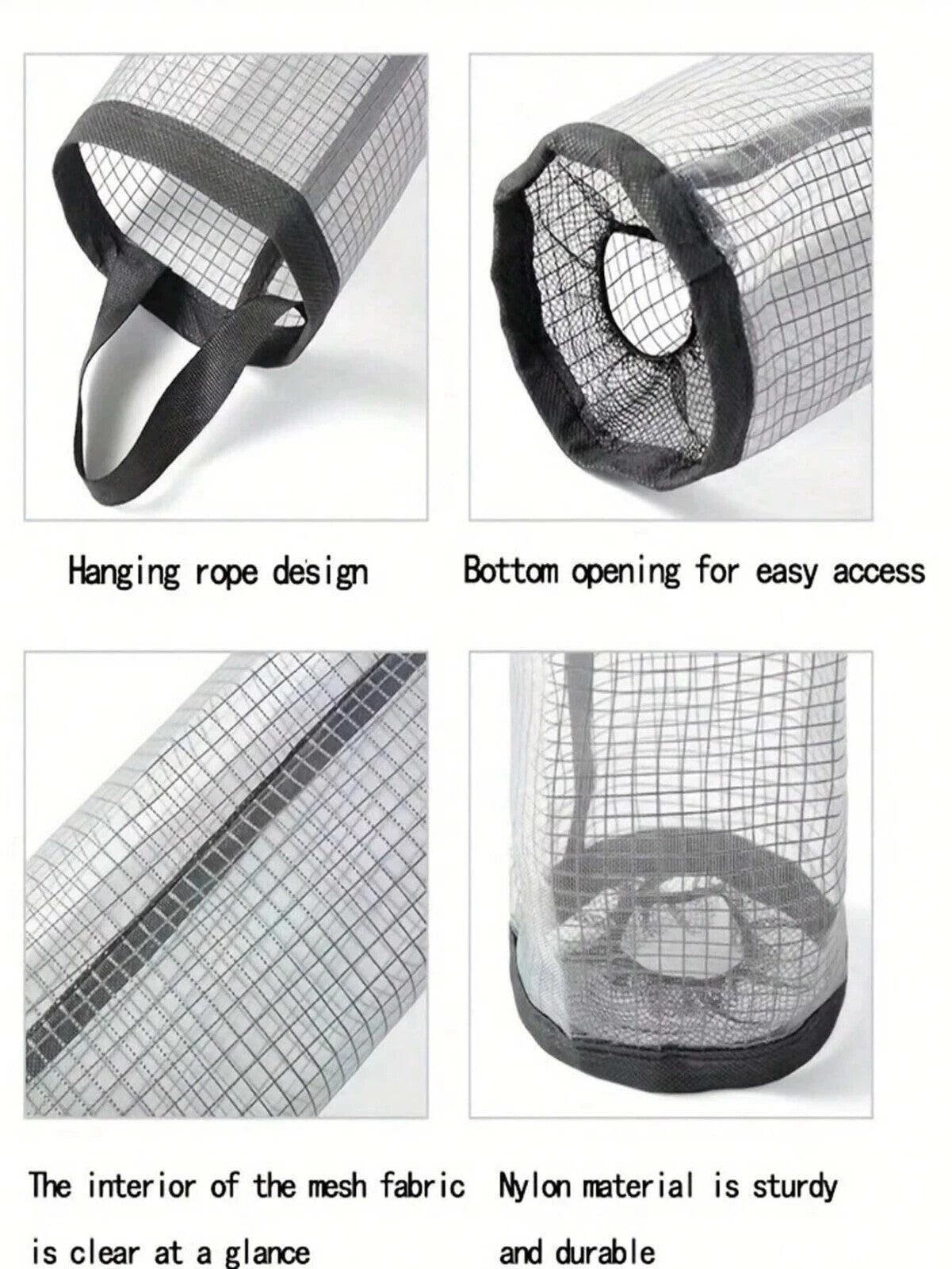 Vertical Mesh Wall Organizer.