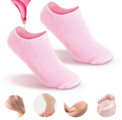 Reusable Moisturizing Spa Gel Socks