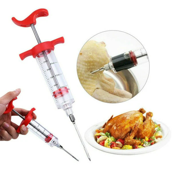 Marinade Flavor Seasoning Injector Needle
