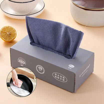 Microfiber cleaning cloth box