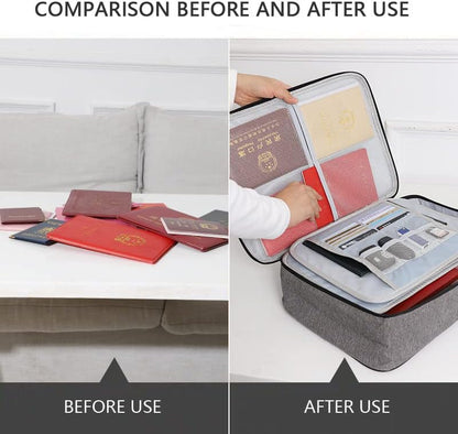 📂 Waterproof Document Organizer Bag