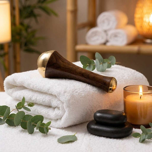 ✨ Kansa Facial Massage Tool