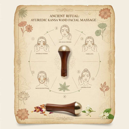 ✨ Kansa Facial Massage Tool