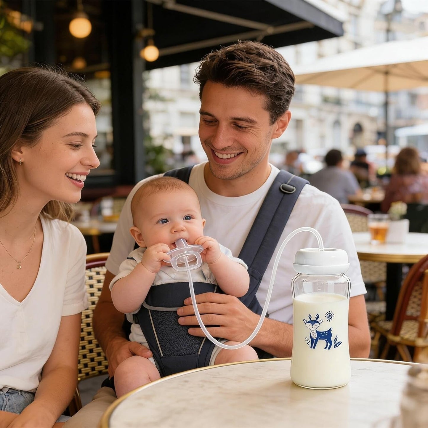 Anti-Colic Hands-Free Baby Bottle