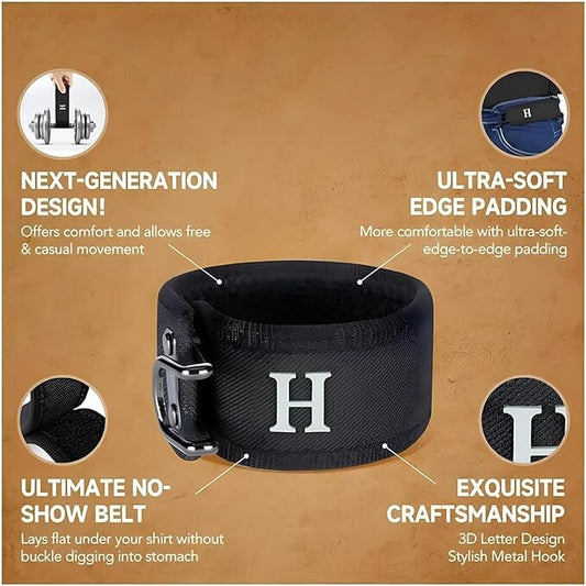 No-Buckle Pants Belt for Men & Women
