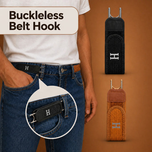 No-Buckle Pants Belt for Men & Women