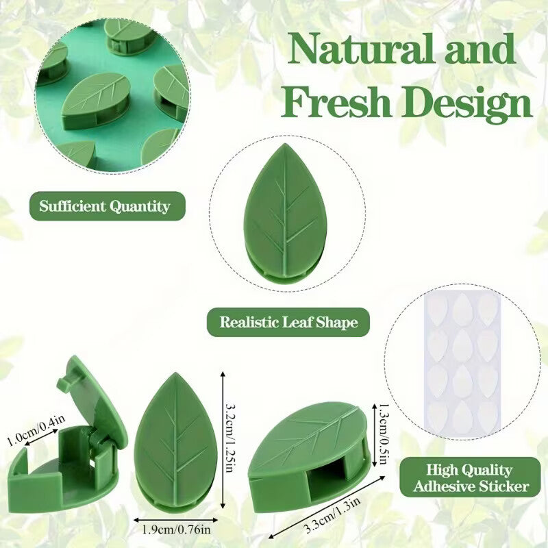 🍃Self-Adhesive Leaf-Shaped Plant Support Clips