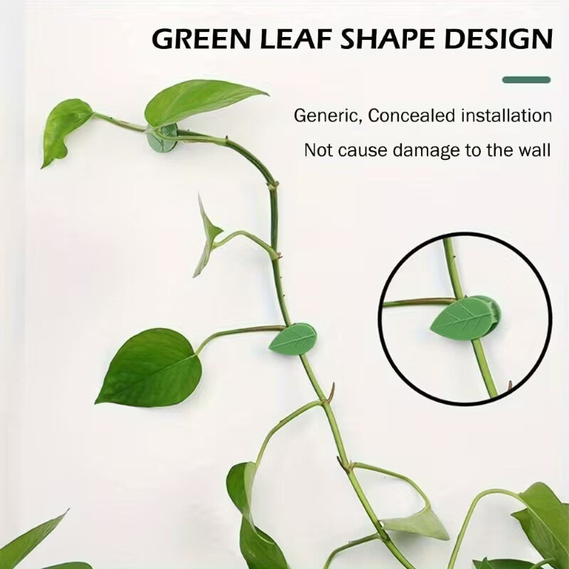 🍃Self-Adhesive Leaf-Shaped Plant Support Clips