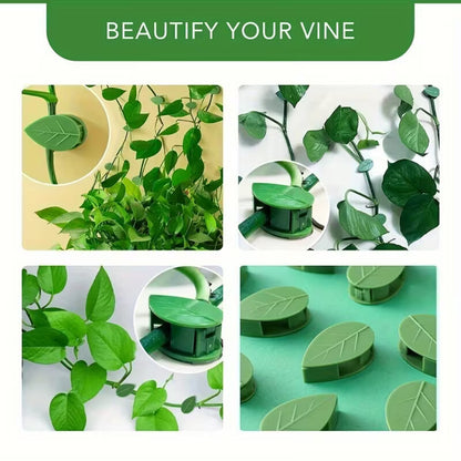 🍃Self-Adhesive Leaf-Shaped Plant Support Clips
