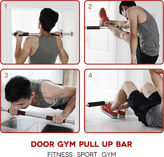 💪 Adjustable Doorway Pull-Up Bar