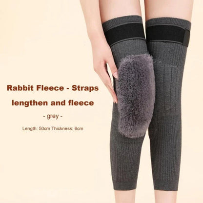 Knee Warmer - Woolen Blend Thermal Leg Warmers