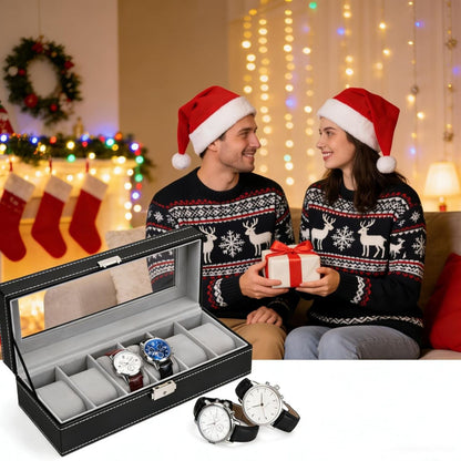 Premium 6-Slot Watch Organizer