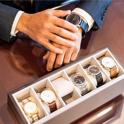Premium 6-Slot Watch Organizer